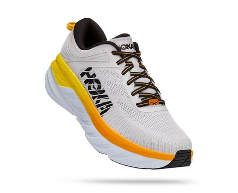 Hoka Men's Bondi 7 (NCRY - Nimbus Cloud/Radiant Yellow) 3 Hoka Men's Bondi 7 (NCRY - Nimbus Cloud/Radiant Yellow)
