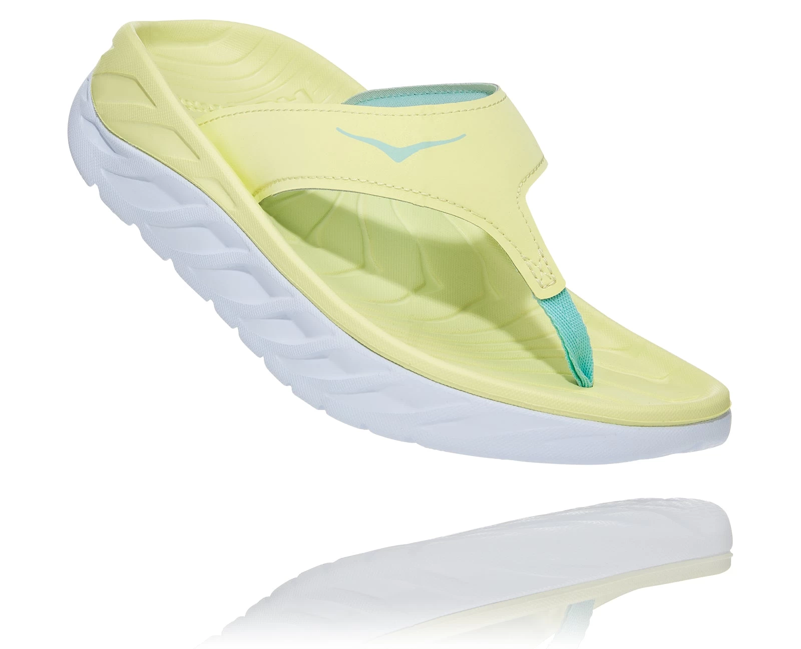 Hoka Women's Ora Recovery Flip (LGBT - Luminary Green/Blue Tint) 3 Hoka Women's Ora Recovery Flip (LGBT - Luminary Green/Blue Tint)