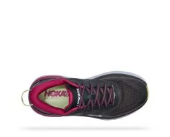 Hoka Women's Bondi 7 (BGFF - Blue Graphite/Festival Fuchsia) -fashion shoes 52FEF82F 3648 451C BBC7 3D651AAD69D1