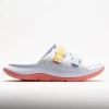 HOKA Ora Luxe Unisex White/Camellia -fashion shoes 570579 3