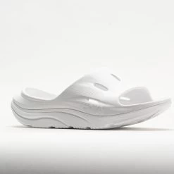 HOKA Ora Recovery Slide 3 Unisex White/White -fashion shoes 570607 5