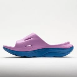 HOKA Ora Recovery Slide 3 Unisex Cyclamen/Coastal Sky -fashion shoes 570612 1