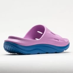HOKA Ora Recovery Slide 3 Unisex Cyclamen/Coastal Sky -fashion shoes 570612 6