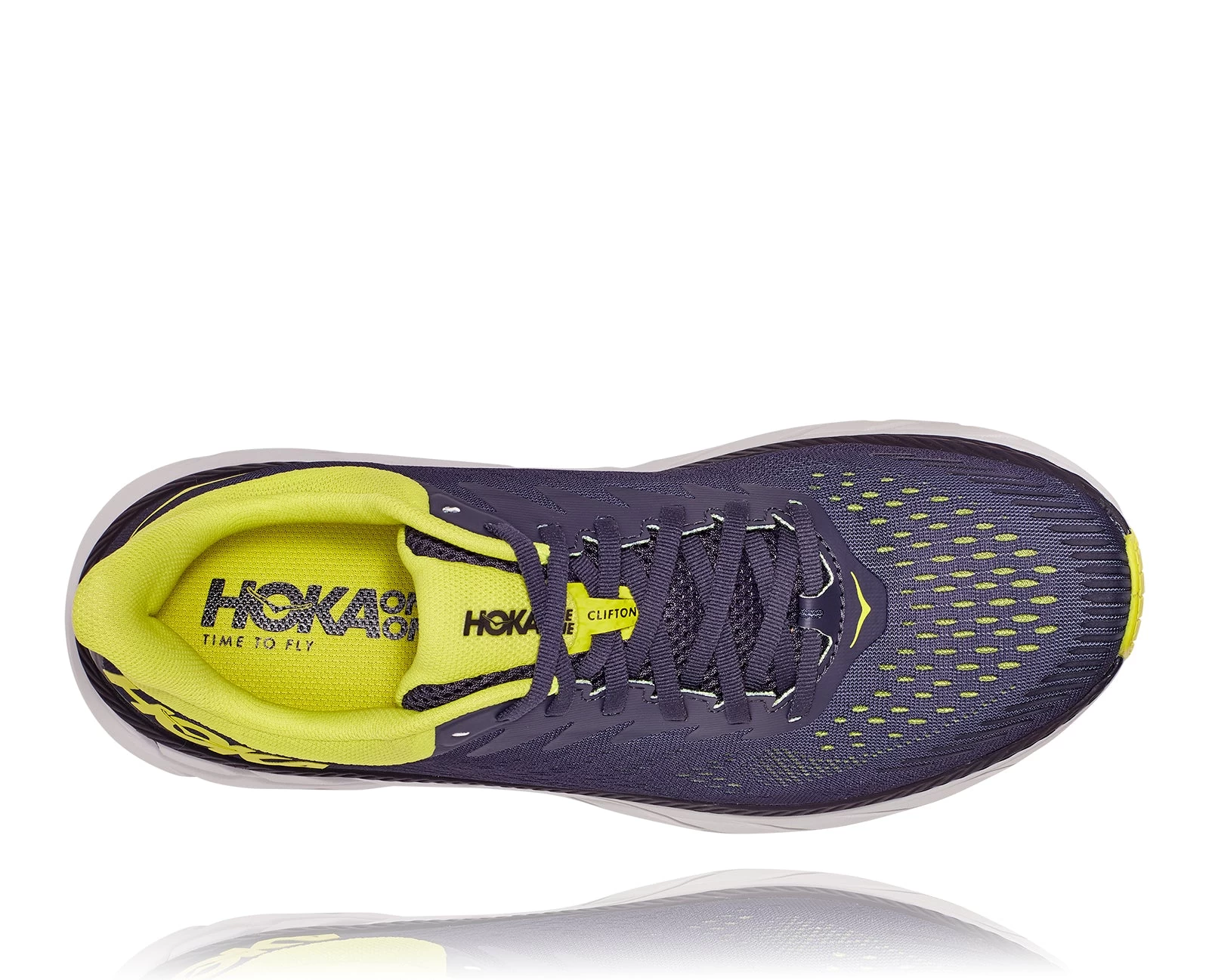 Hoka Men’s Clifton 7 (OGEP - Odyssey Grey/evening Primrose) 6 Hoka Men’s Clifton 7 (OGEP - Odyssey Grey/evening Primrose) - Image 4