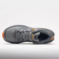 HOKA Trail Code GTX Men's Castlerock/Persimmon Orange -fashion shoes 631237 2