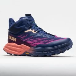 Hoka One One Speedgoat 5 Mid GTX Women's Bellwether Blue/Camellia 12 Hoka One One Speedgoat 5 Mid GTX Women's Bellwether Blue/Camellia -fashion shoes 631326 5
