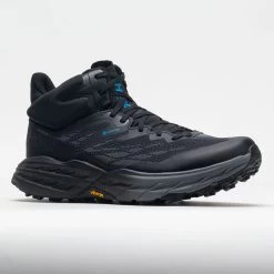 Hoka One One Speedgoat 5 Mid GTX Men's Black/Black 12 Hoka One One Speedgoat 5 Mid GTX Men's Black/Black -fashion shoes 631327 5