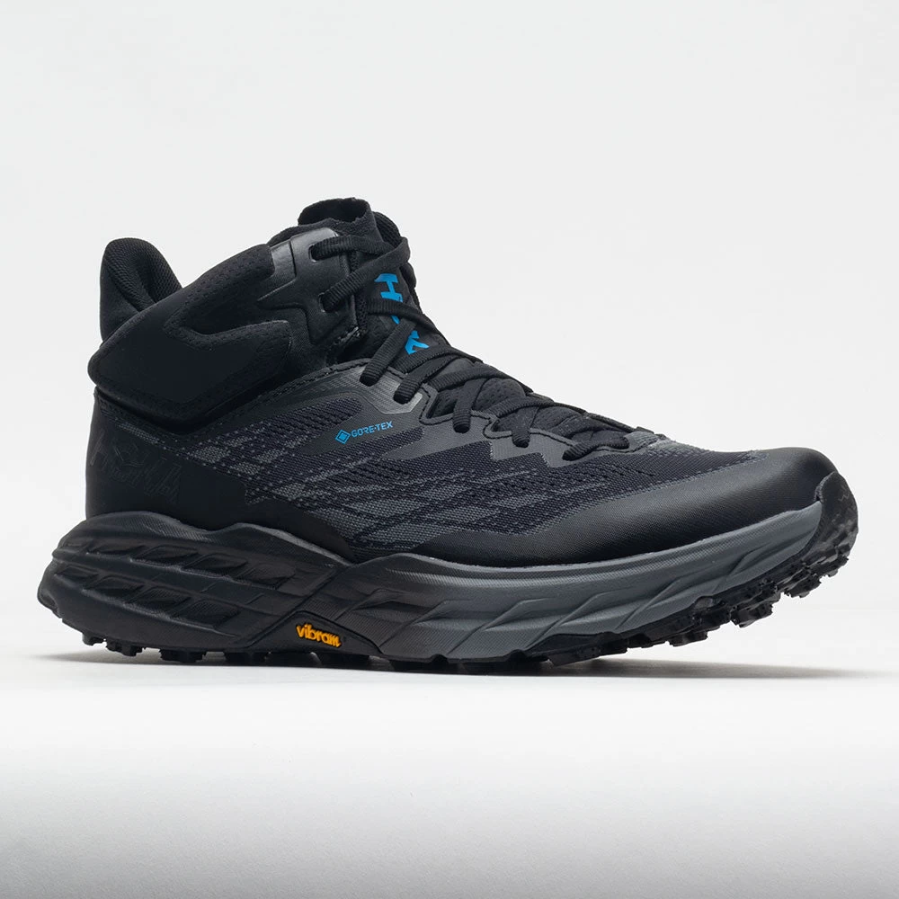 Hoka One One Speedgoat 5 Mid GTX Men's Black/Black 7 Hoka One One Speedgoat 5 Mid GTX Men's Black/Black - Image 5