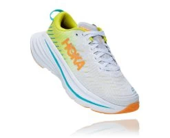 Hoka Women’s Bondi X (WEPR - White/Evening Primrose)