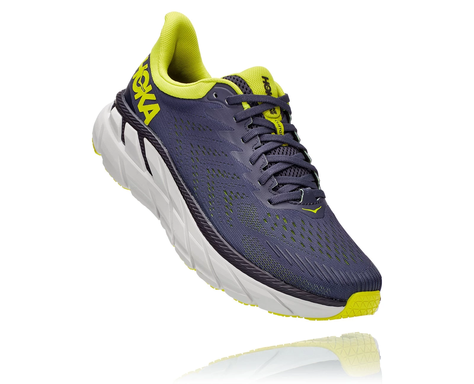 Hoka Men’s Clifton 7 (OGEP - Odyssey Grey/evening Primrose)