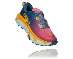 Hoka Women’s Mafate Speed 3 (MBSF - Moroccan Blue/Saffron))