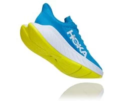 Hoka Women’s Carbon X 2 (DBCTR - Diva Blue/Citrus) -fashion shoes CEB32FA6 FED3 4761 A18A 3D0204E34AF5