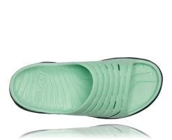 Hoka Men's Ora Recovery Slide (GAOS - Green Ash/Outer Space) -fashion shoes GAOS5