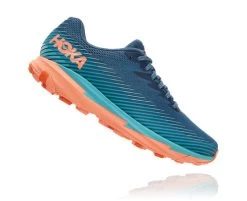 Hoka Women's Torrent 2 (RTCN - Real Teal/Cantaloupe) -fashion shoes RTCN 2