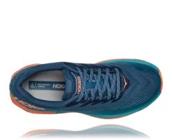 Hoka Women's Torrent 2 (RTCN - Real Teal/Cantaloupe) -fashion shoes RTCN 5