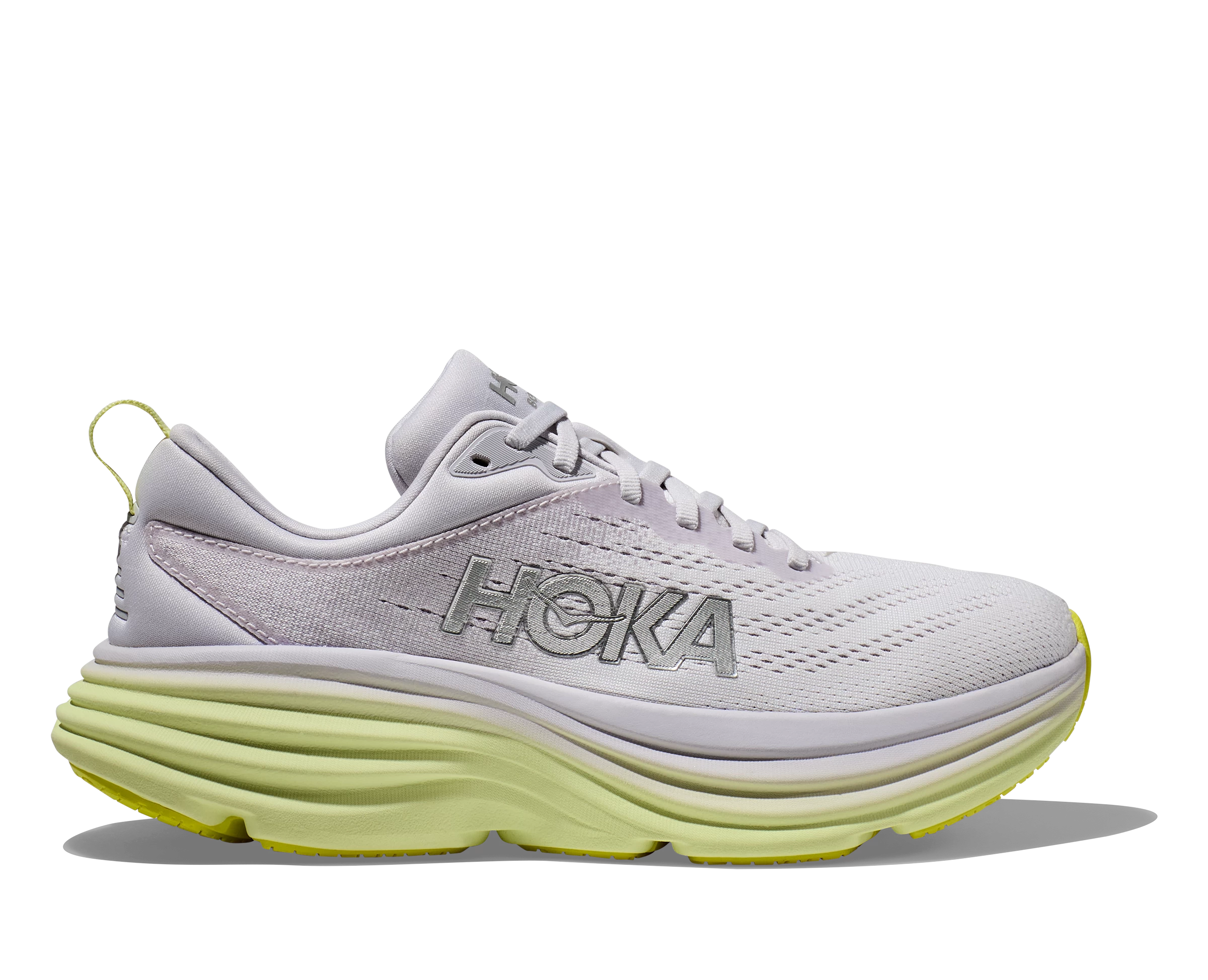 Hoka Women's Bondi 8 (NCLG - Nimbus Cloud/Luminary Green) 3 Hoka Women's Bondi 8 (NCLG - Nimbus Cloud/Luminary Green)