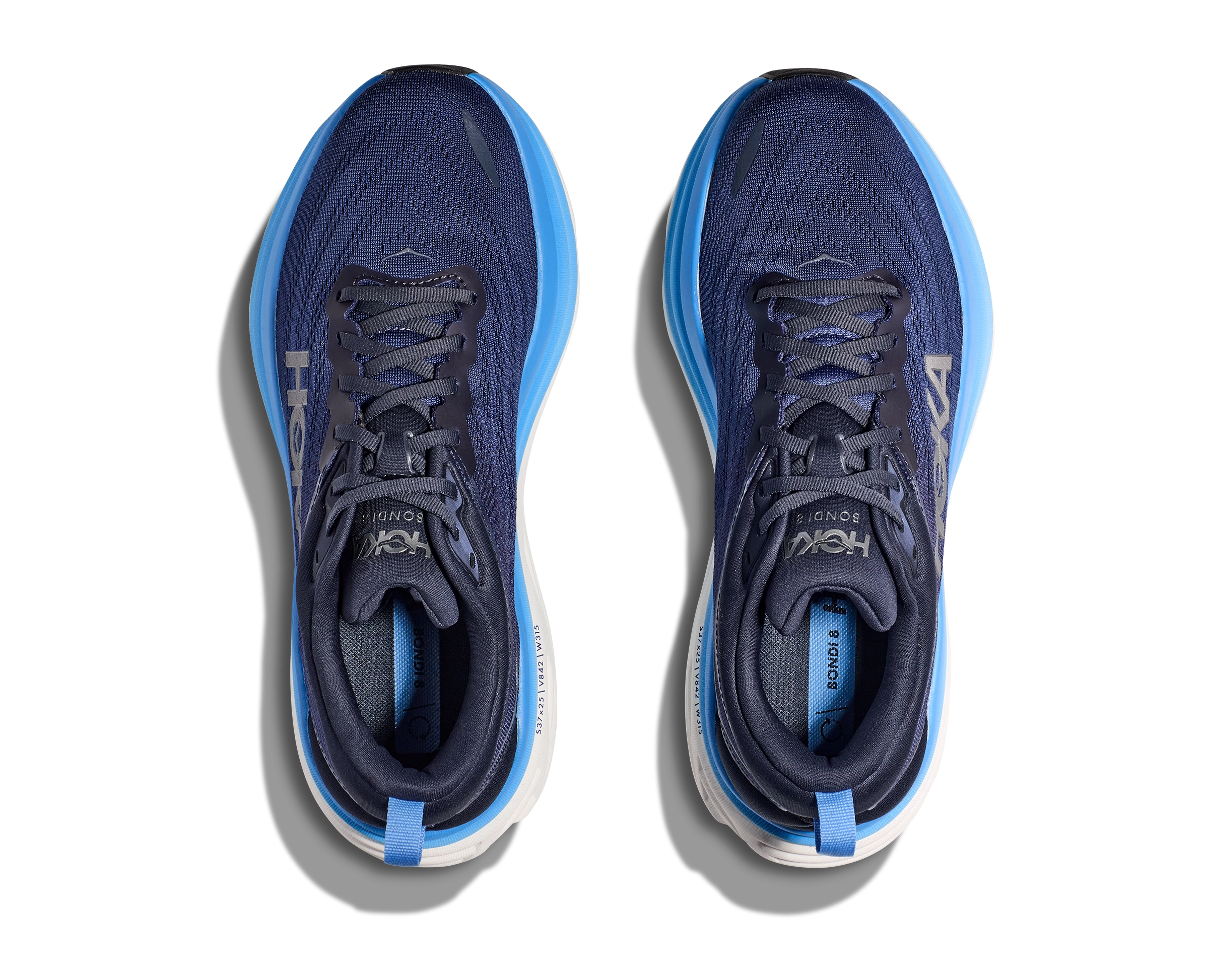 Hoka Men's Bondi 8 WIDE (OSAA - Outer Space/All Aboard) 7 Hoka Men's Bondi 8 WIDE (OSAA - Outer Space/All Aboard) - Image 5