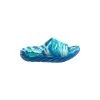 Hoka Unisex Ora Recovery Slide Swirl (ABCL - Atlantis/Blue Coral) -fashion shoes image ad1c1067 3baa 400c 8988 664a367441e2