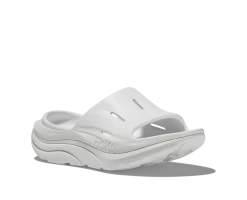 Hoka U Ora Recovery Slide 3 (WWH - White/White)