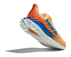 Hoka Men's Mach 5 (IVOR - Impala/Vibrant Orange) -fashion shoes prrvizasflshkdkjggop