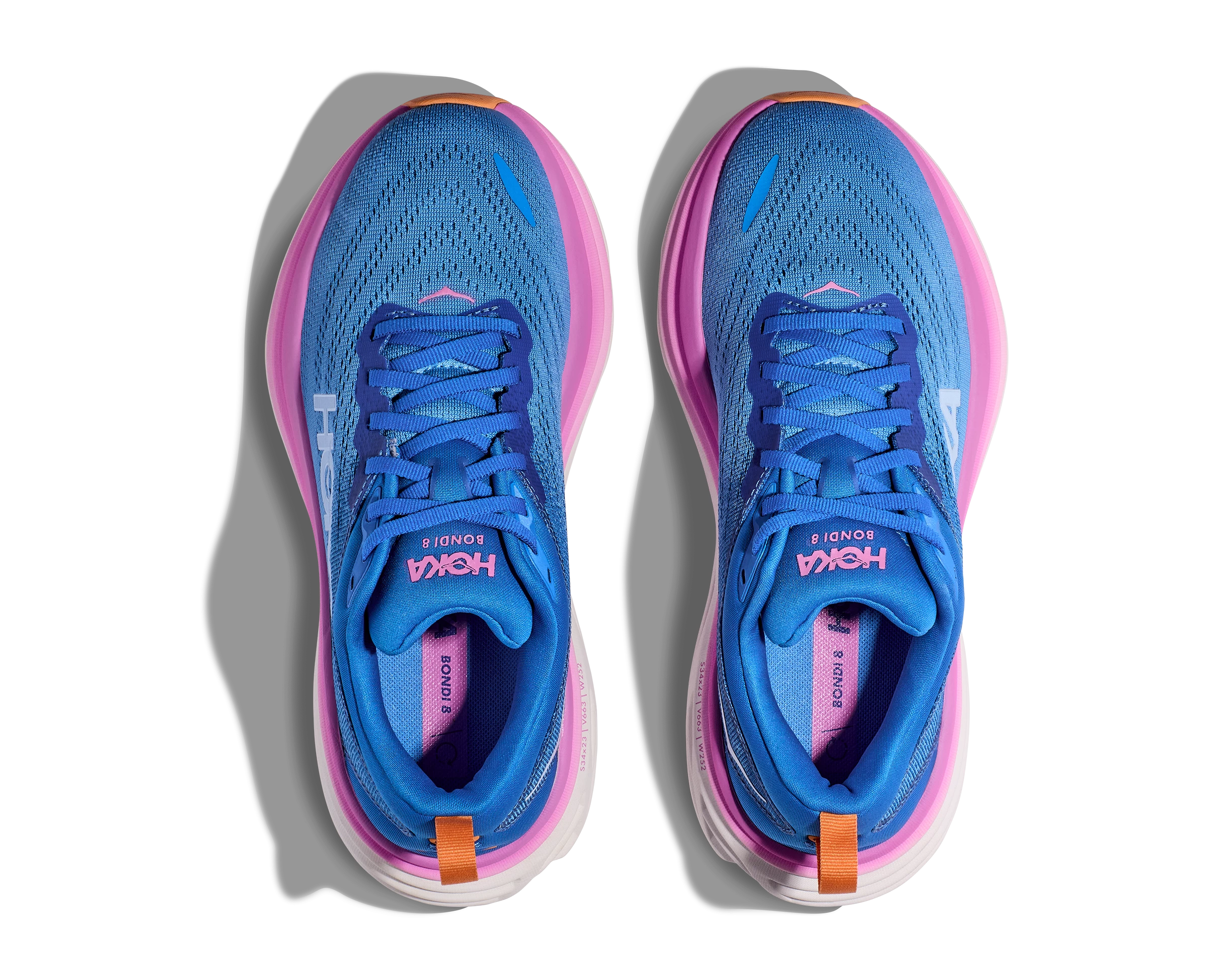 Hoka Women's Bondi 8 WIDE (CSAA - Coastal Sky/All Aboard) 5 Hoka Women's Bondi 8 WIDE (CSAA - Coastal Sky/All Aboard) - Image 3