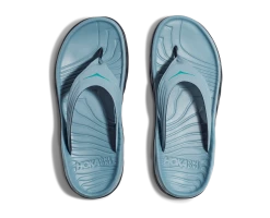 Hoka Men's Ora Recovery Flip (SBOS - Stone Blue/Outer Space) -fashion shoes shmr3we1nwms05rkldqf