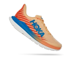 Hoka Men's Mach 5 (IVOR - Impala/Vibrant Orange) -fashion shoes tfyiyowf0mrxopur1exf