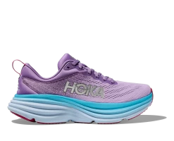 Hoka Women's Bondi 8 (CVPL - Chalk Violet/PAstel Lilac)