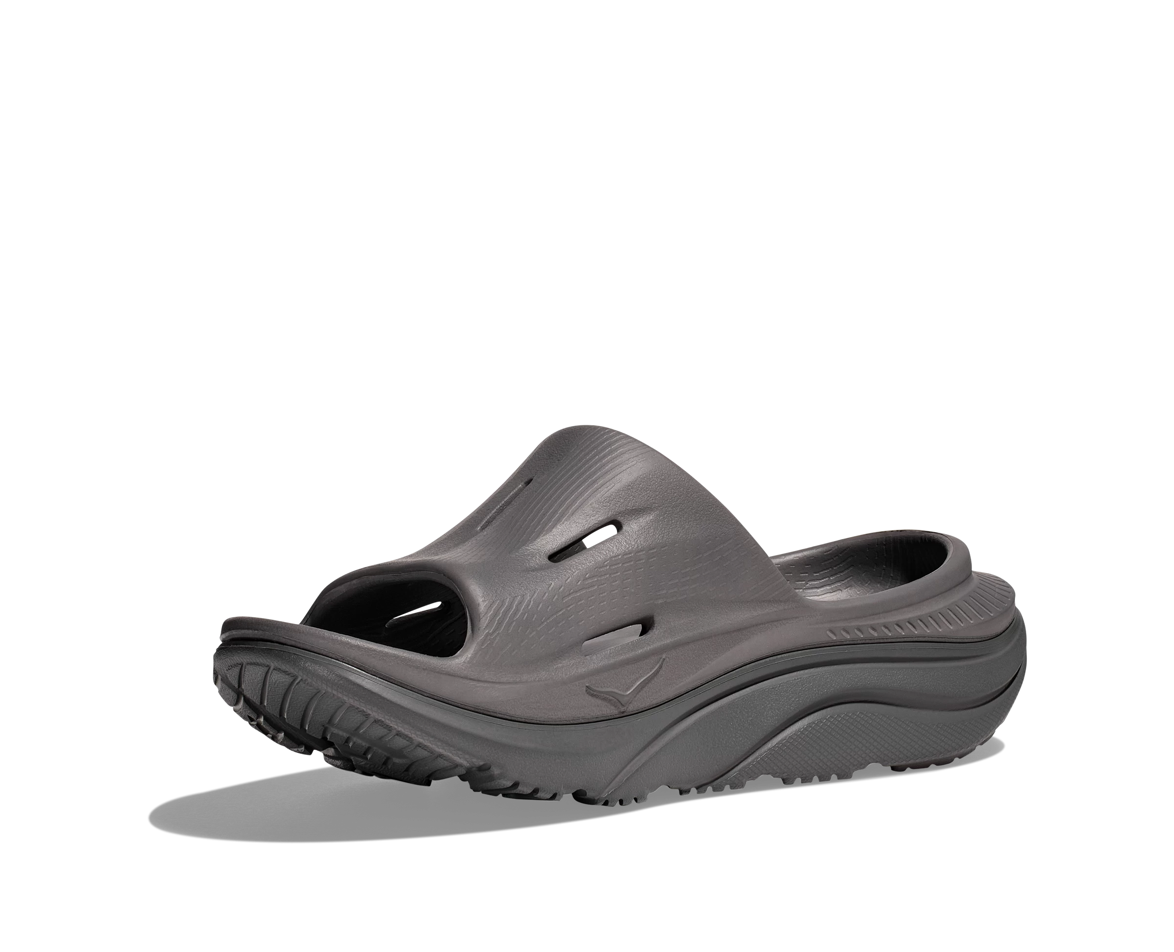 Hoka U Ora Recovery Slide 3 (GYGY - Grey/Grey) 4 Hoka U Ora Recovery Slide 3 (GYGY - Grey/Grey) - Image 2